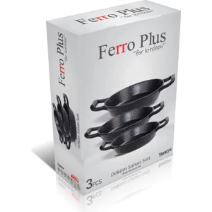 Ferro Plus Elmas Serisi 3 Lü Sahan Seti
