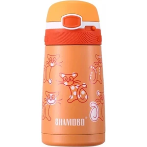 Çocuk 350 ml Pipetli Matara Paslanmaz Çelik Termos Bpa Içermez