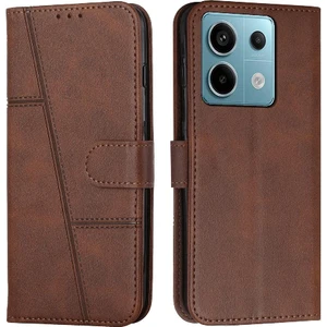Manyi Mall Uyumlu Xiaomi Redmi Not 13 Pro Cüzdan Kılıf (Yurt Dışından)