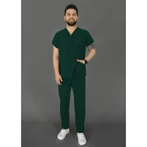Fabric Paradise Erkek - Likralı V Yaka Doktor Hemşire Forması