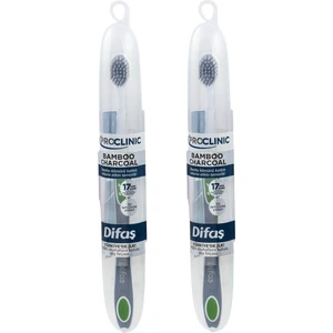 Pro Clinic Bamboo Charcoal Diş Fırçası - Muhafaza Kutulu (2 Adet)