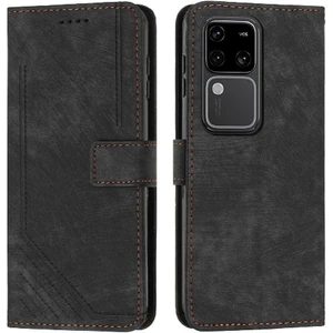 BDT Market Vıvo V30 5G/V30 Pro 5g Pu Deri Yan Toka Telefon Kılıfı (Yurt Dışından)