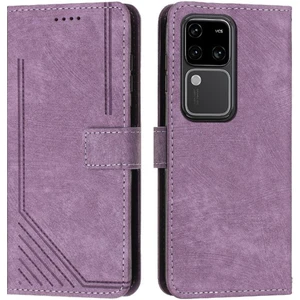 BDT Market Vıvo V30 5G/V30 Pro 5g Pu Deri Yan Toka Telefon Kılıfı (Yurt Dışından)
