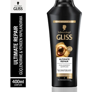 Schwarzkopf Gliss Ultimate Repair Güçlendirici & Yapılandırıcı Şampuan 400 Ml