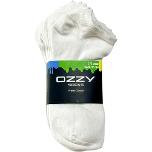 Ozzy Socks 5 Çift Karışık Renkli Pamuklu Çocuk Kısa Patik Çorap