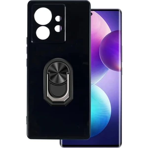 Infinix Zero 30 4g Kılıf Kamera Korumalı Yüzüklü Kickstand Mat Kapak
