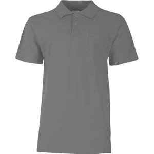 Lakos Polo Yaka Tshırt Füme-Xxl