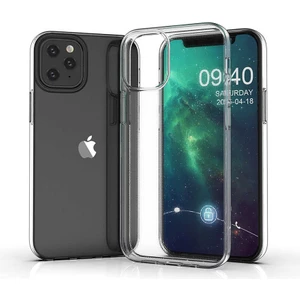 iPhone 12 - Uyumlu Zore Süper Silikon Kapak-Renksiz