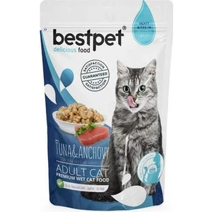 Ton Balıklı ve Hamsili Jelly Kedi Yaş Maması 85 GR