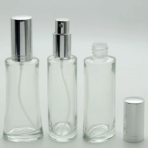 Parfüm Şişesi 50 ml (3 Adet) (TEKRAR DOLDURULABİLİR)  Metal Valf Eyfel Boş Şişe