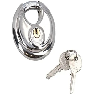 Kilit Market Krom Disk 80 mm Asma Kilit