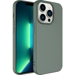 iPhone 14 Pro Max - Uyumlu Zore Lsr Lansman Kapak-Koyu Yeşil