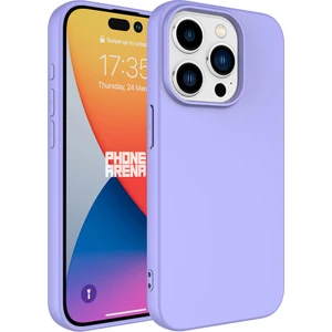 iPhone 15 Pro Max - Uyumlu Zore Lsr Lansman Kapak-Lila