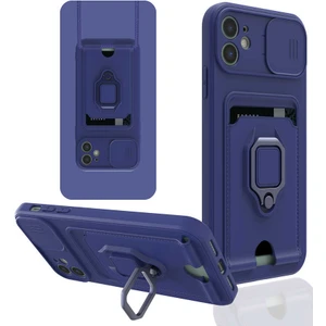 iPhone 11 - Uyumlu ​zore Pelit Kapak-Lacivert