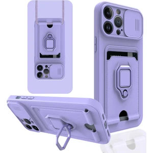 iPhone 13 Pro Max - Uyumlu ​zore Pelit Kapak-Lila
