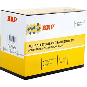 Pudralı Steril Cerrahi Eldiven No:8 Çiftli Steril 20 Paket 40 Adet