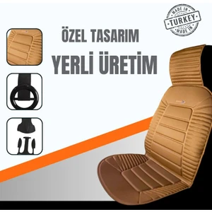 2'li Oto Koltuk Minderi, Renault Megane Koltuk Uyumlu Özel Tasarım Minder Premium