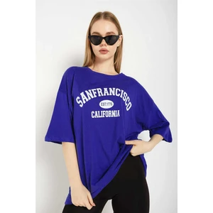 San Francisco Baskılı Unisex Tshirt