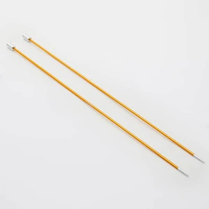 Knitpro Zing 40 cm Örgü Şişi Renkli Metal