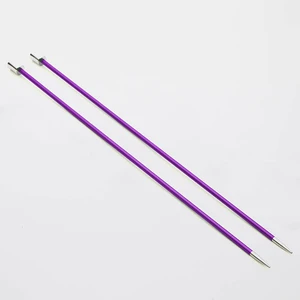 Knitpro Zing 40 cm Örgü Şişi Renkli Metal