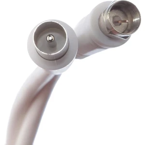 F>75 Ohm Erkek Ara Kablo 5mt