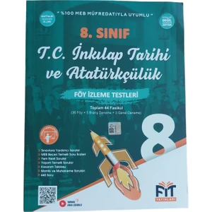 Fit Yayınları 8. Sınıf T.C. İnkılap Tarihi ve Atatürkçülük Föy İzleme Testleri