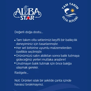 Albastar Tam Takım Hobi Kıyı Olta Seti - TTS004