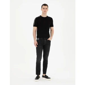 Pierre Cardin Erkek Antrasit Slim Fit Jean Pantolon 50285140-VR006