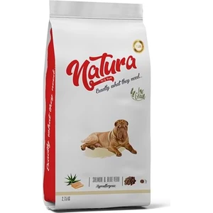 Natura Düşük Tahıllı Somon&AloeVera Hipoallerjenik Köpek Maması 2,75Kg