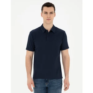 Pierre Cardin Erkek Lacivert Slim Fit Tişört 50292609-VR033