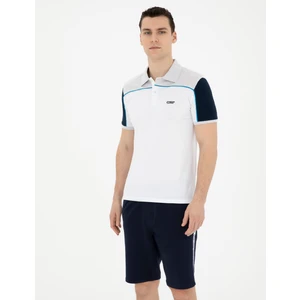 Pierre Cardin Erkek Beyaz Slim Fit Tişört 50284174-VR013