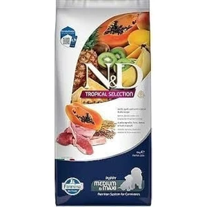 Tropical Selection Kuzu Etli ve Tropikal Meyveli Orta ve Büyük Irk Yavru Köpek Maması 10kg