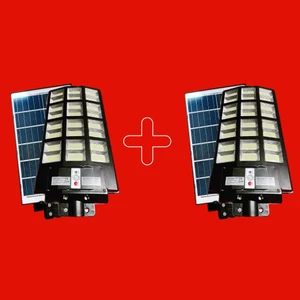 2 Adet 1500W Güneş Enerjili Profesyonel Armatür