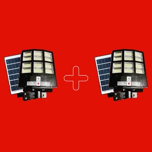 2 Adet 750W Güneş Enerjili Profesyonel Armatür