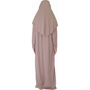 Zehranaz Namaz Elbisesi Vizon Fermuarlı Namaz Elbisesi1