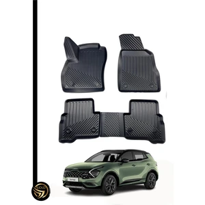 Kia Sportage 2022-2024 3D Havuzlu Paspas Kauçuk Vox