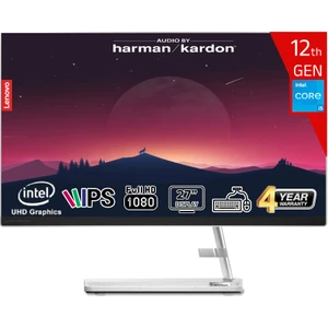 Ideacentre Aıo 3 27IAP7 Intel Core I5-12450H 16GB 1tb SSD Intel UHD Graphics Freedos 27 IPS Fhd Klavye+Mouse Beyaz F0GJ00YYTR-161 All In One Bilgisayar