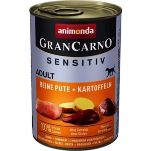 Gran Carno Sensitive Hindili Ve Patatesli Yetişkin Köpek Konservesi 400 Gr
