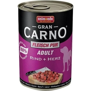 Gran Carno Sığır Etli Ve Yürekli Konserve Köpek Maması 400 gr