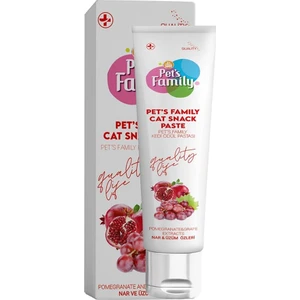 Pets Family Kedi Ödül Kırmızı Üzüm Nar Paste30gr