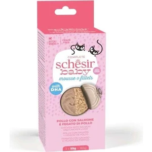 Babycat Somon ve Tavuk Ciğerli Yavru Kedi Konservesi 3 Adet x 55 Gr