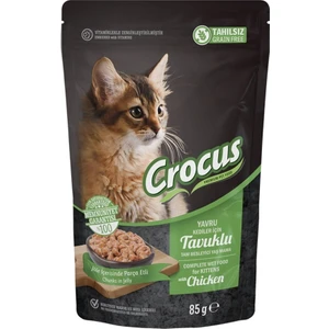 Tahılsız Yavru Kedi Tavuklu Jöleli Pouch Yaş Mama 85 G