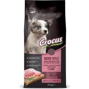 Kuzu Etli Pirinçli Yavru Köpek Maması 15 Kg