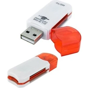 4 In 1 Çoklu USB Hafıza Kart Okuyucu Card Reader