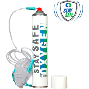 Stay Safe Taşınabilir Medikal Oksijen Maskeli