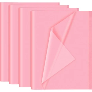 Roco Paper Co. Pelur Kağıt - 20x30 cm A4 - 100 Adet Pembe Renk