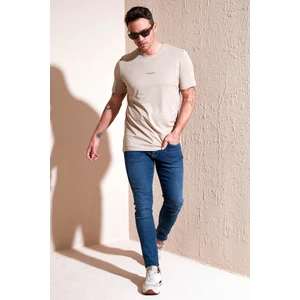 % 100 Pamuk Bisiklet Yaka Regular  Erkek T Shirt 5902757