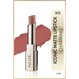 Iconic Matte Lipstick Kalıcı Mat Ruj 103 Charming - Nude