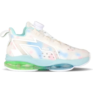 Unique Havalı Taban Kız Çocuk Beyaz Spor Ayakkabı