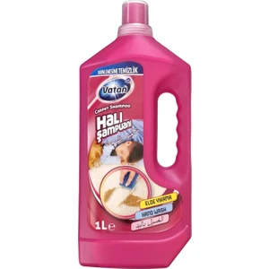 Halı Şampuanı Elde Yıkama 1l Güçlü Leke Çıkartıcı